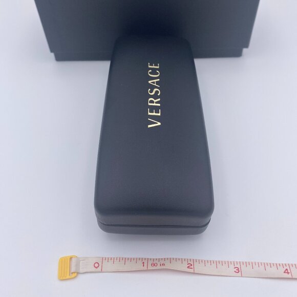 Versace Sunglasses Case Set,Black Hard Clamshell,Boxed,Drawstring Bag, Auth Card - Picture 7 of 10